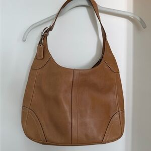 2006 Coach Tan Leather Hamilton Hobo Shoulder Bag